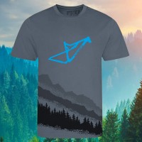 Mens performance mountain bike jersey Frame Design