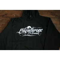 Wolfride Black Hooded top - Bikenthrope design
