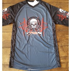 Skull Bike - Long sleeve breathable wicking down hill race top