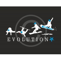 Evolution of Snowboarding hoodie