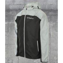 Hi visibility reflective jacket - showerproof, waterproof breathable - light weight pack up jacket