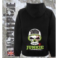 Snow Junkie Fur lined chunky hoodie